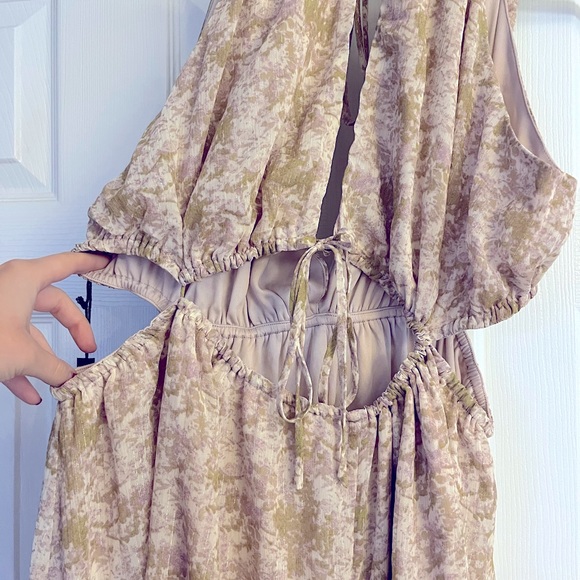 ASTR The Label Mid Cutout Sleeveless Maxi Dress, Size L - Picture 4 of 7